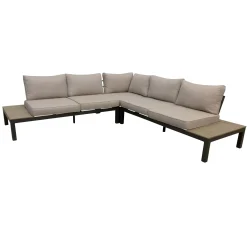 Loungeset Denice Antraciet Bois le Duc