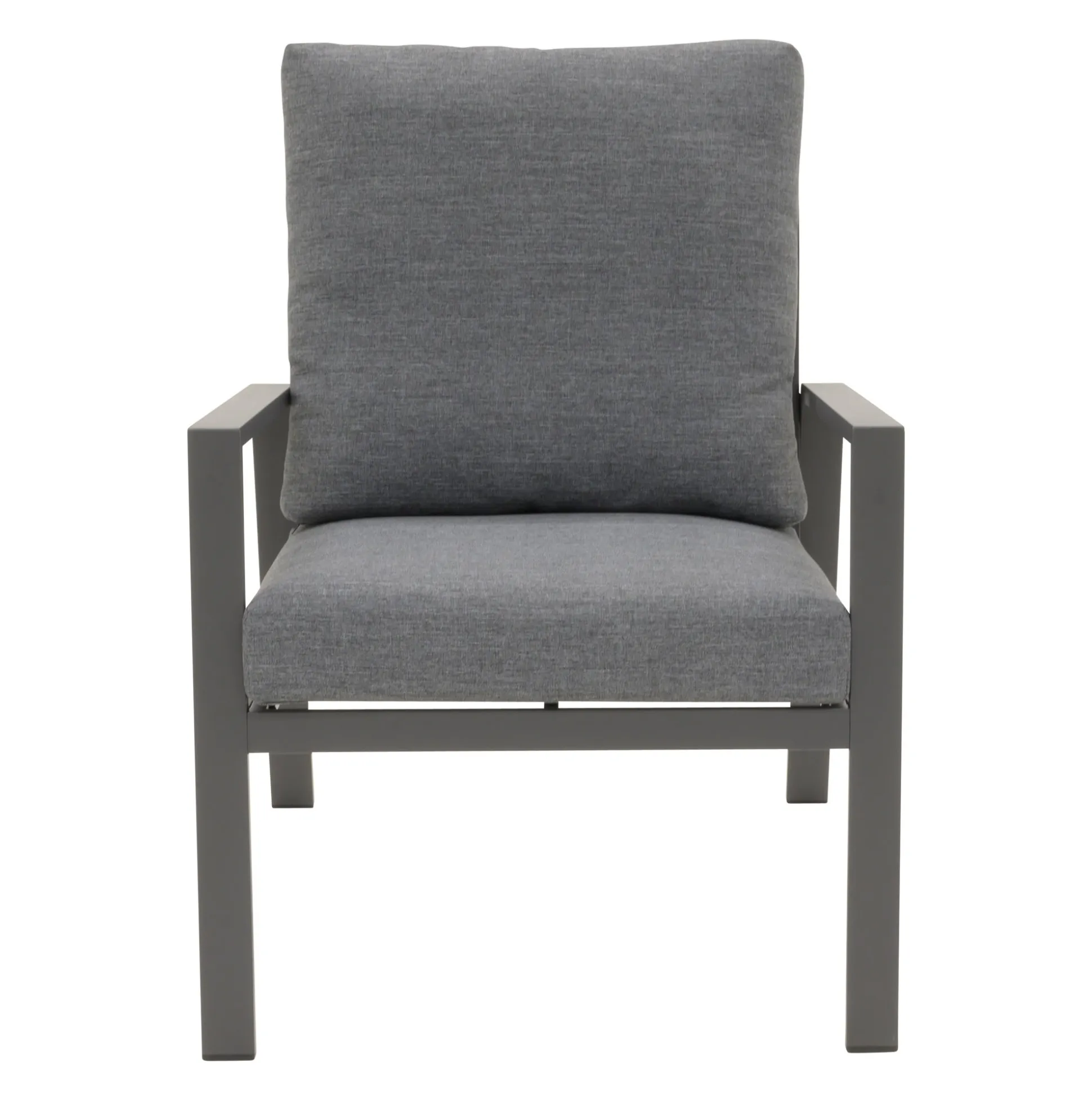 Loungeset Olda antraciet met kussens