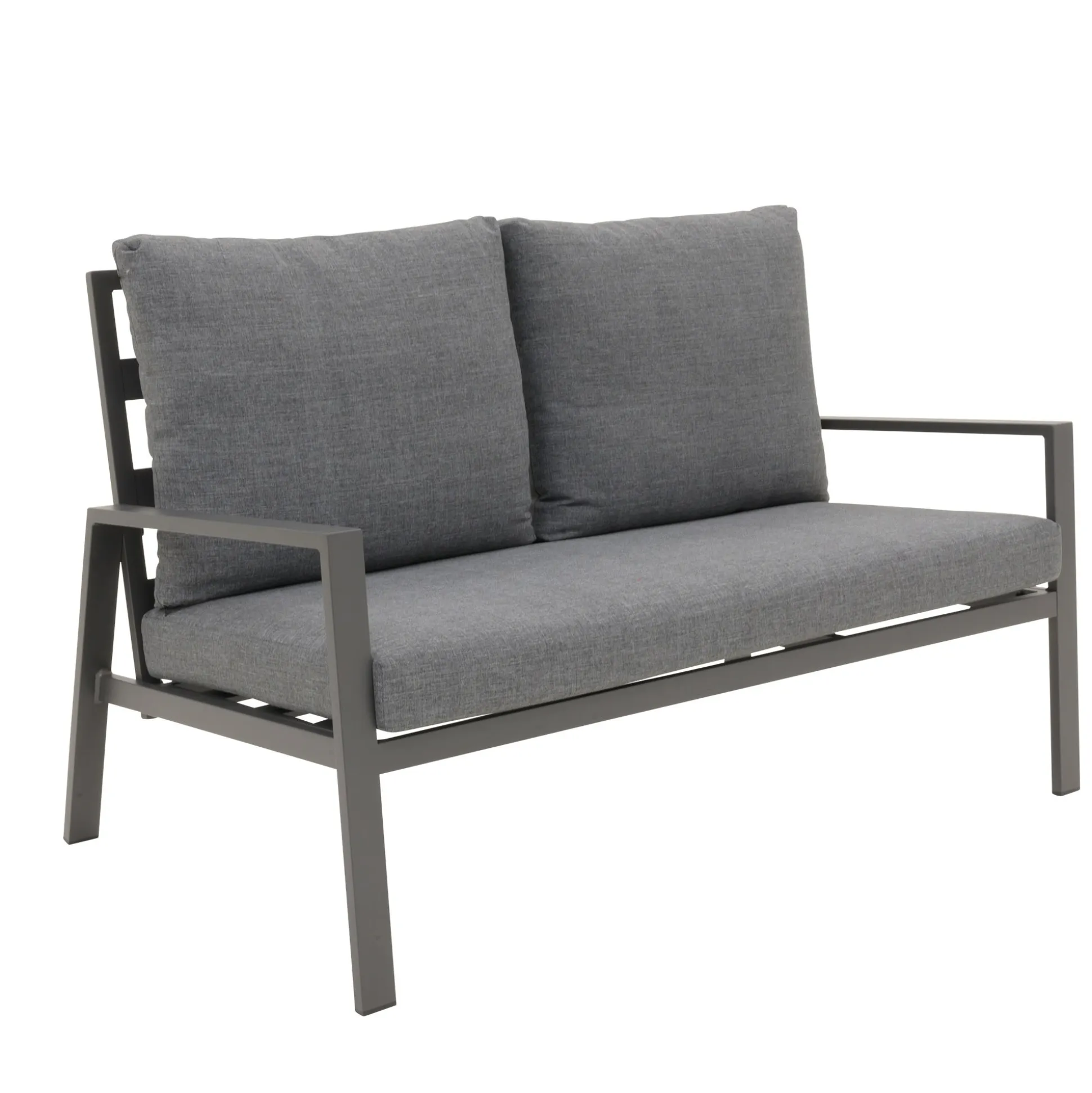 Loungeset Olda antraciet met kussens