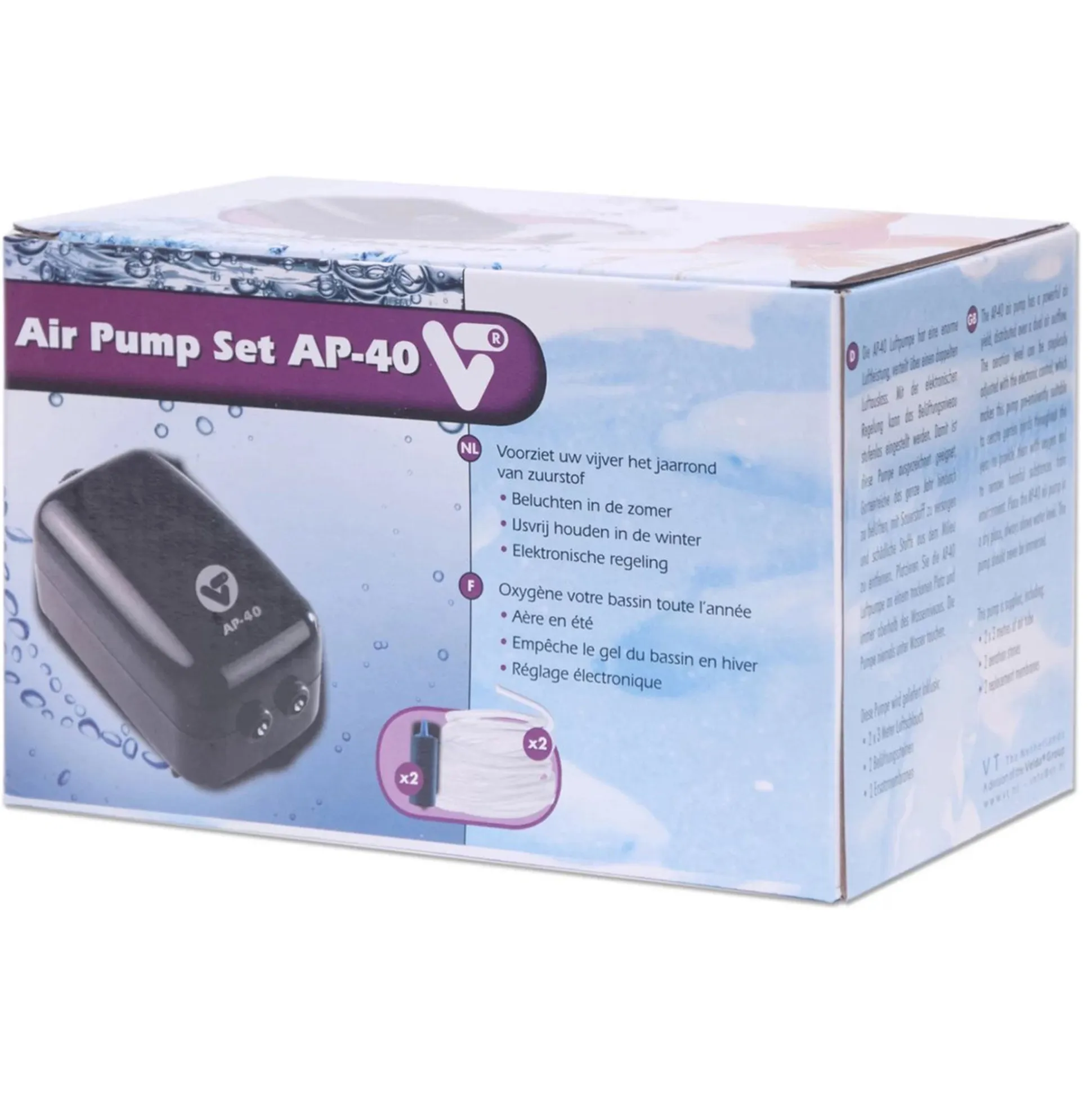 Luchtpomp AP-40 Vijvertechniek