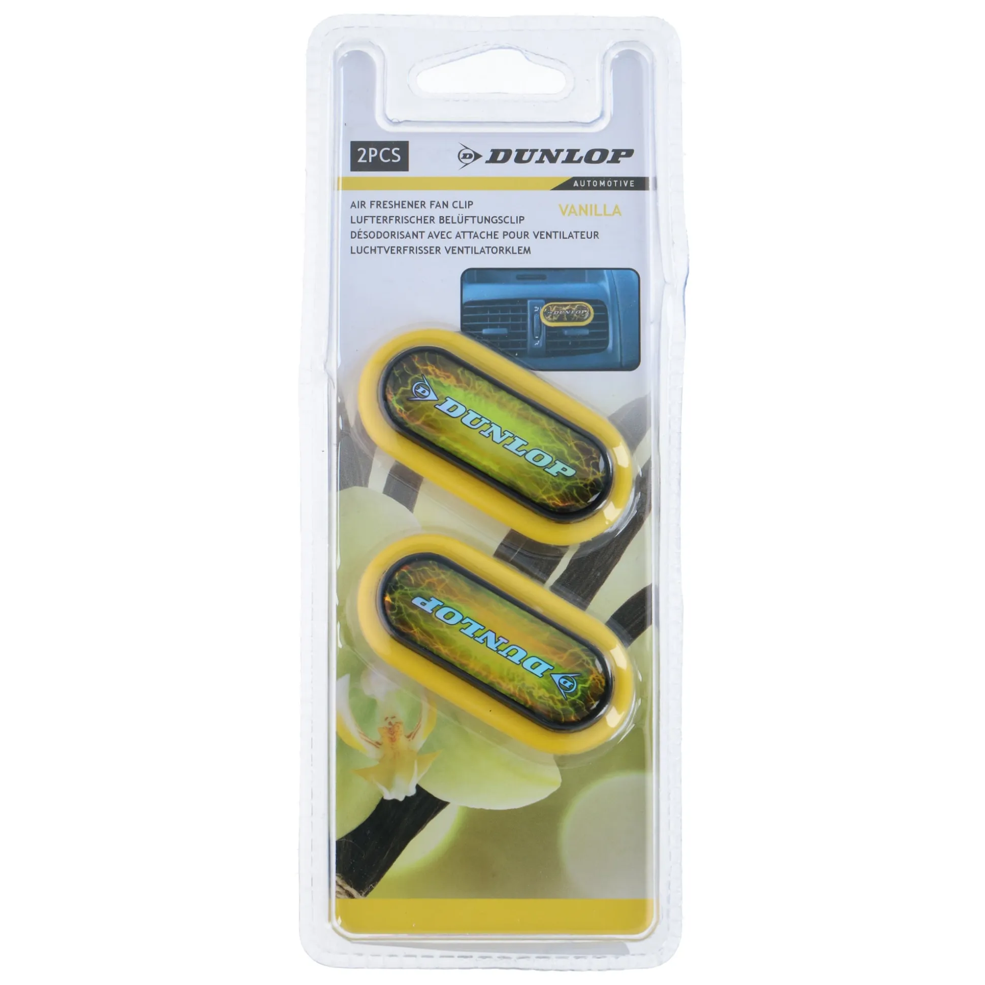Luchtverfrisser auto Dunlop assorti