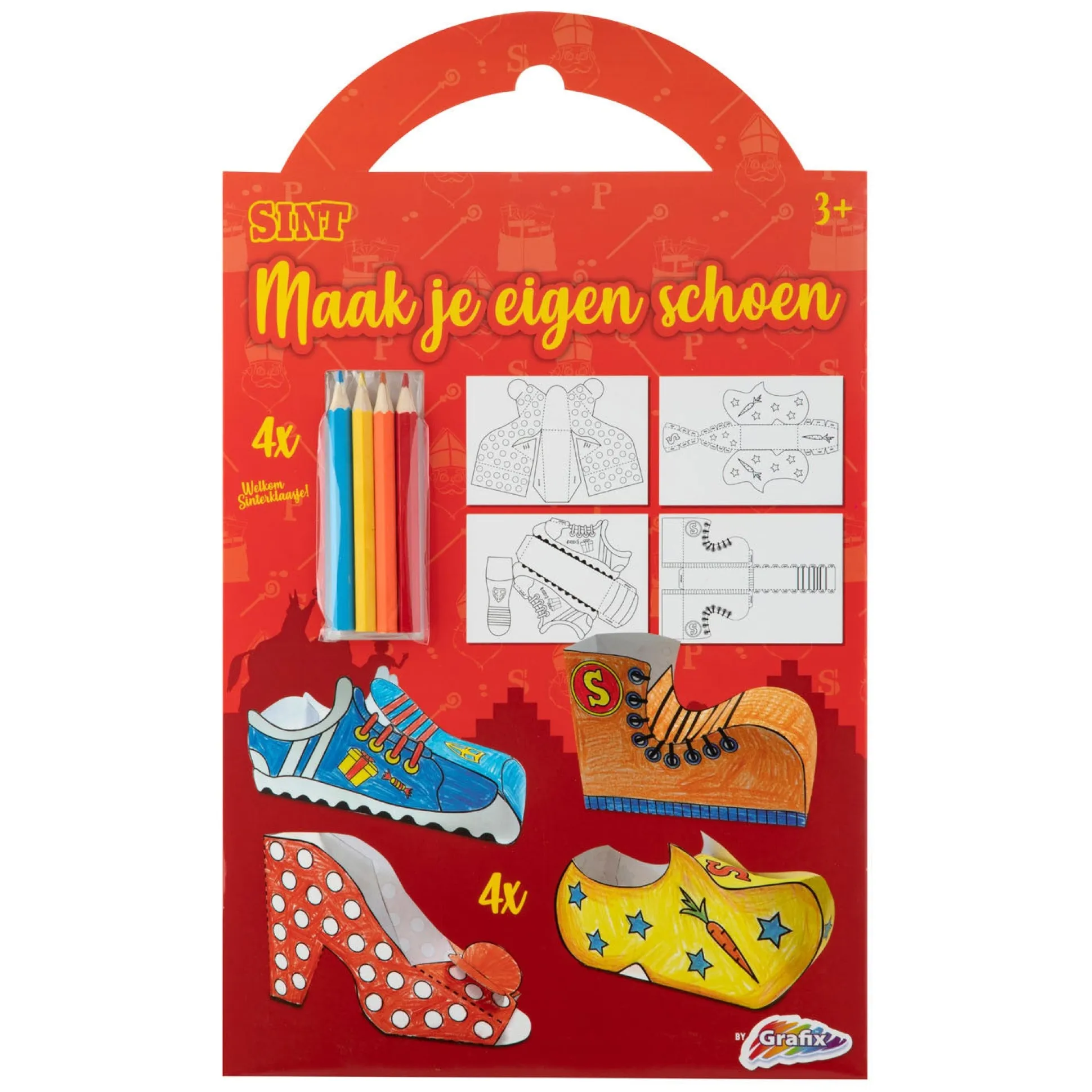 Maak je eigen schoen Sint