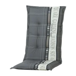 Madison garden grey inzetkussen 123x50