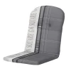 Madison garden grey kuipkussen hoog 45x96