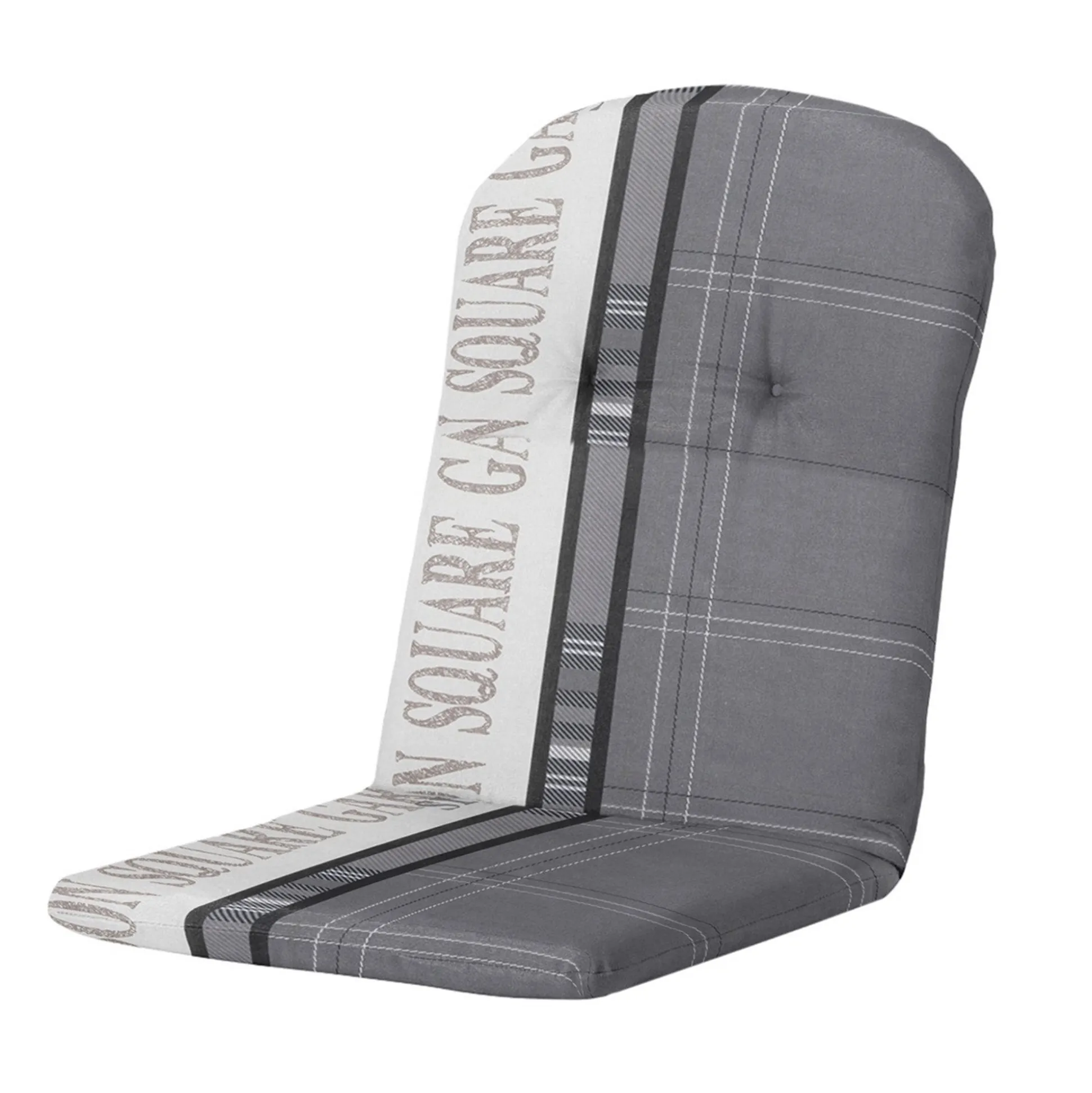 Madison garden grey kuipkussen hoog 45x96