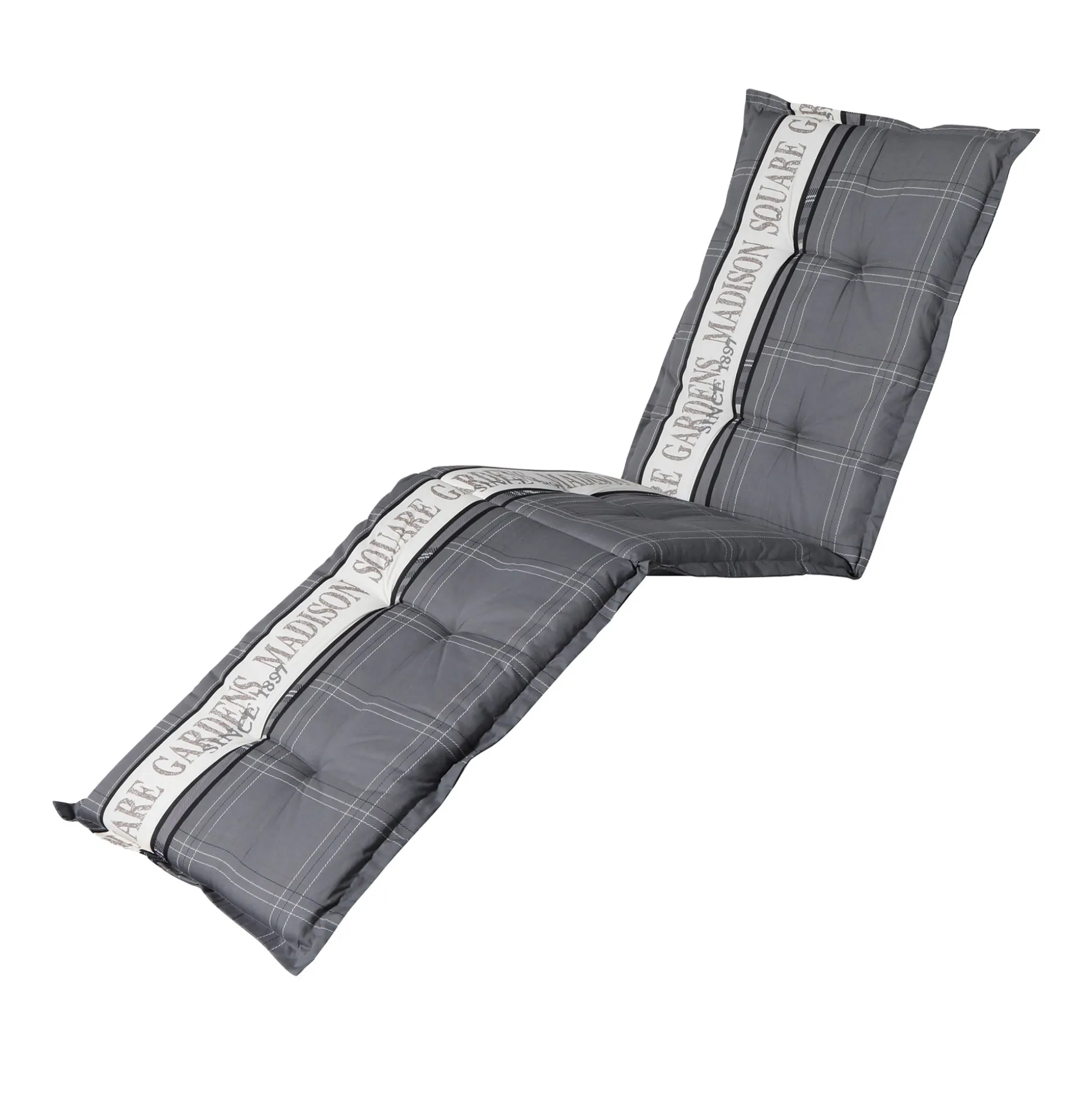 Madison garden grey ligbedkussen 65x200