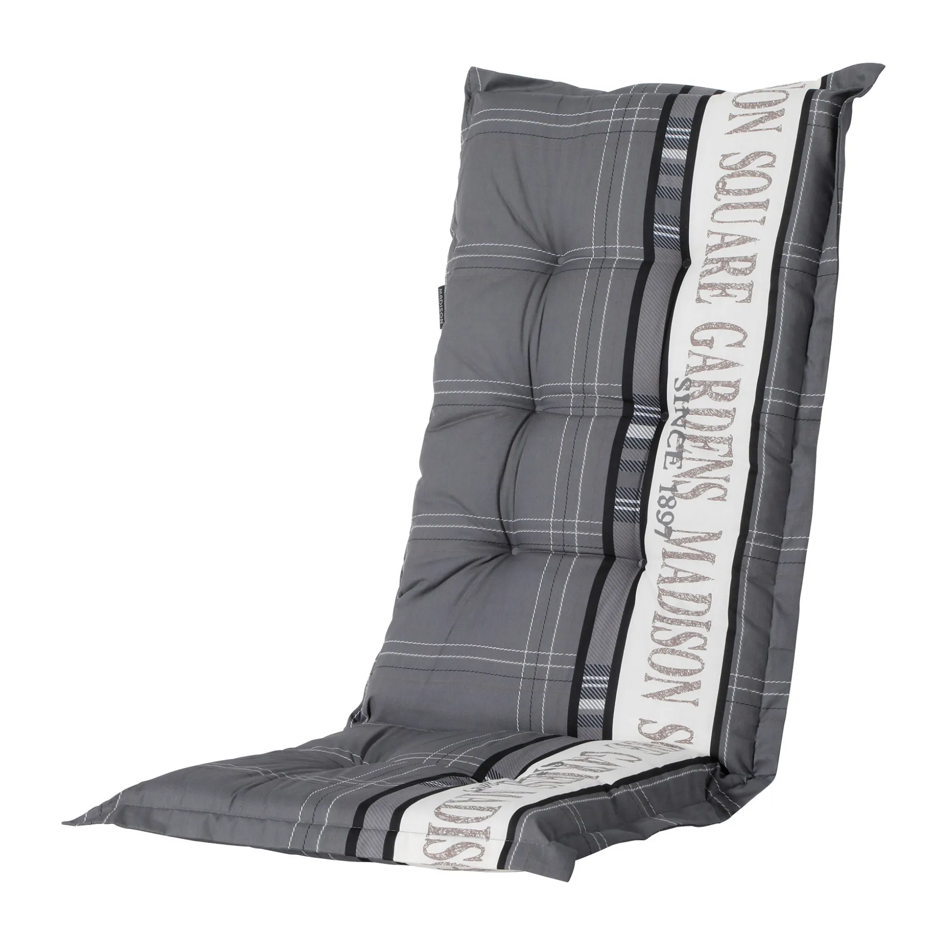 Madison garden grey Mona inzetkussen 105x50
