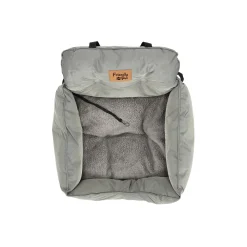 Mand hond autostoel grijs 53 x 50 cm