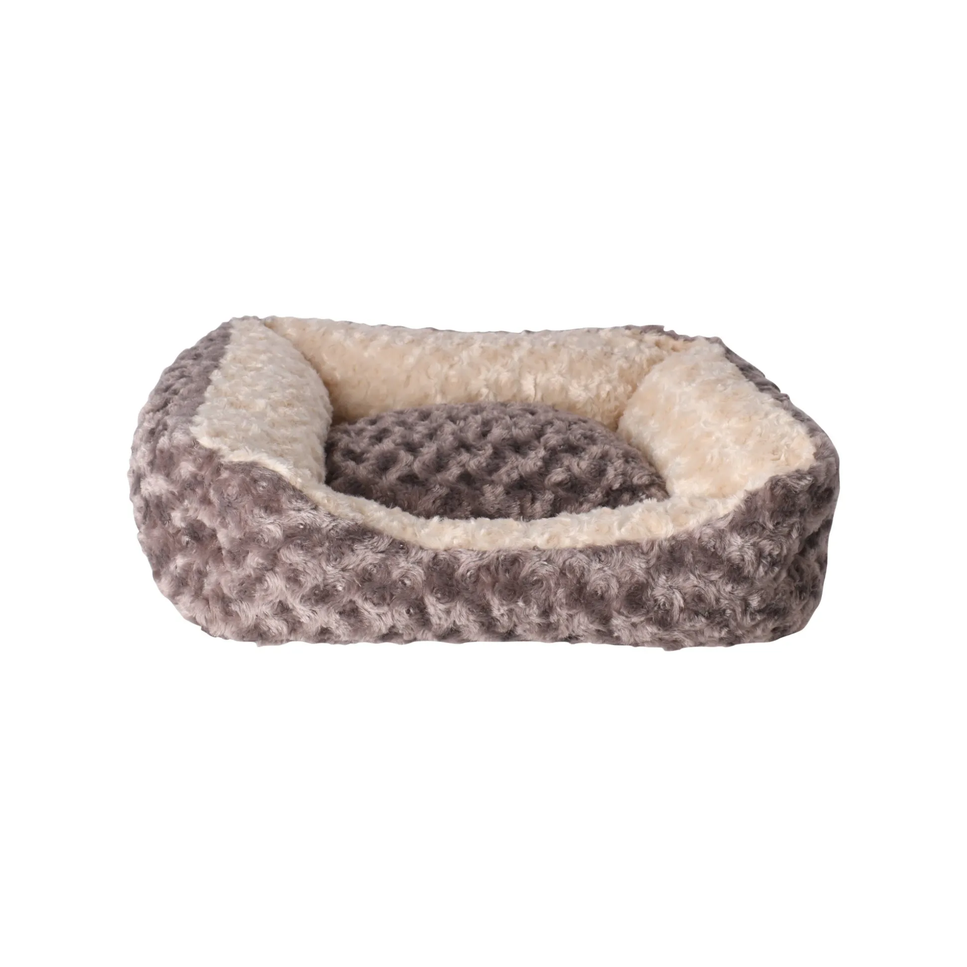 Mand hond soft rose 47x37cm taupe