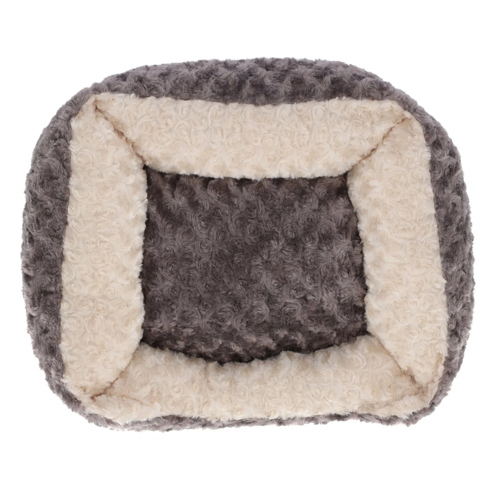 Mand hond soft rose 47x37cm taupe