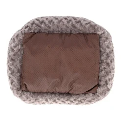 Mand hond soft rose 47x37cm taupe