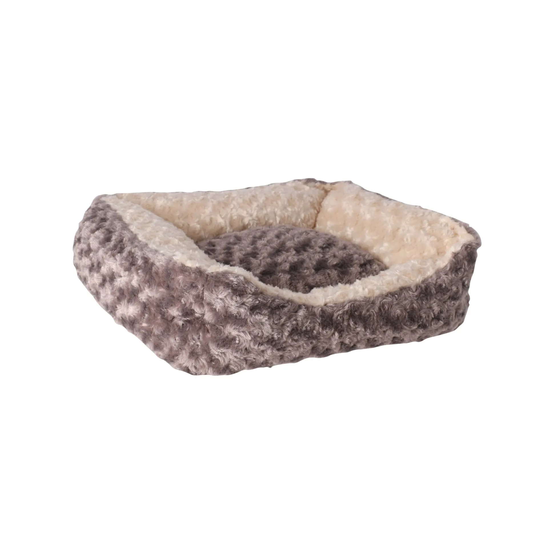 Mand hond soft rose 47x37cm taupe