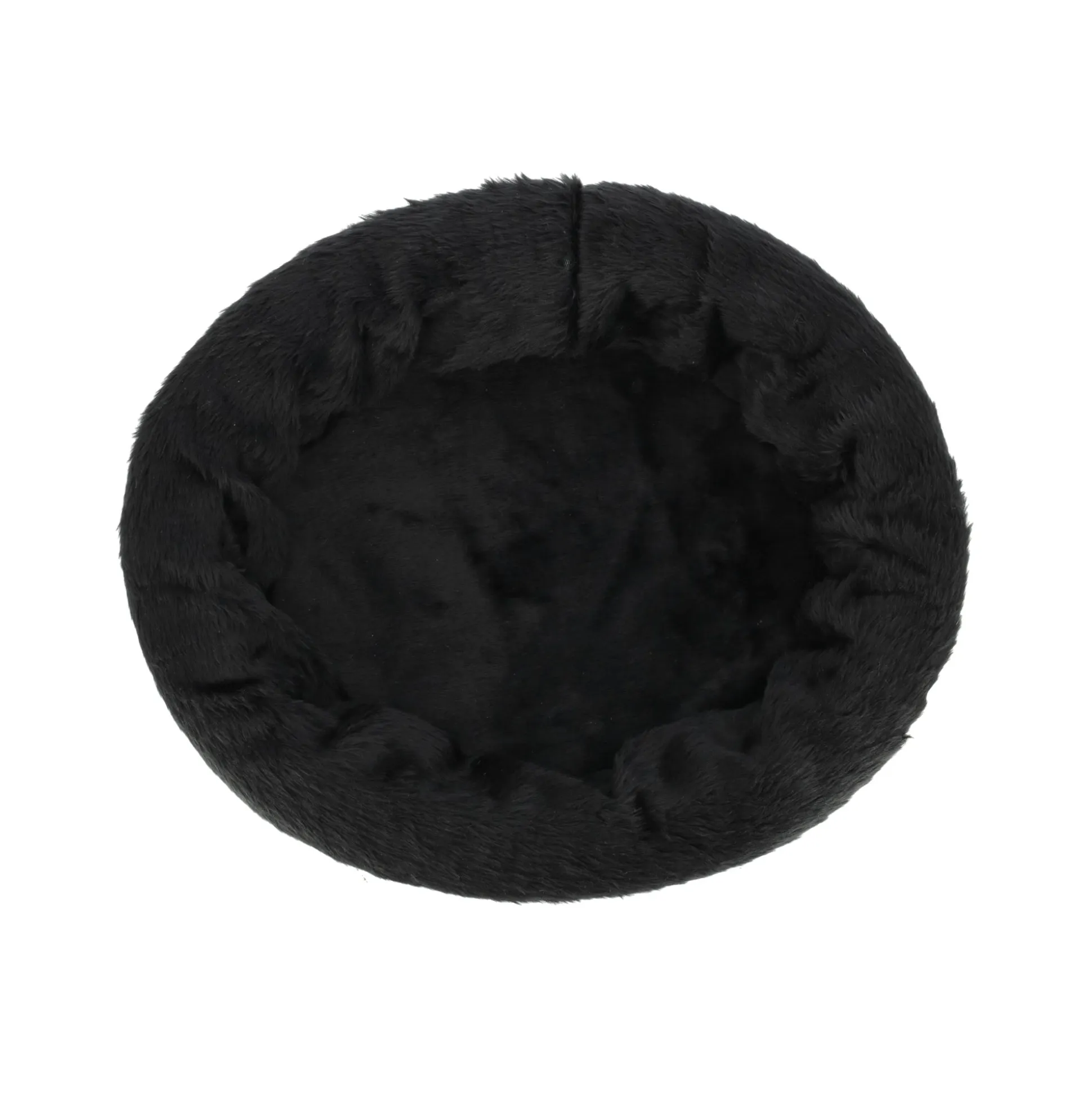 Mand hond teddy zwart 50cm