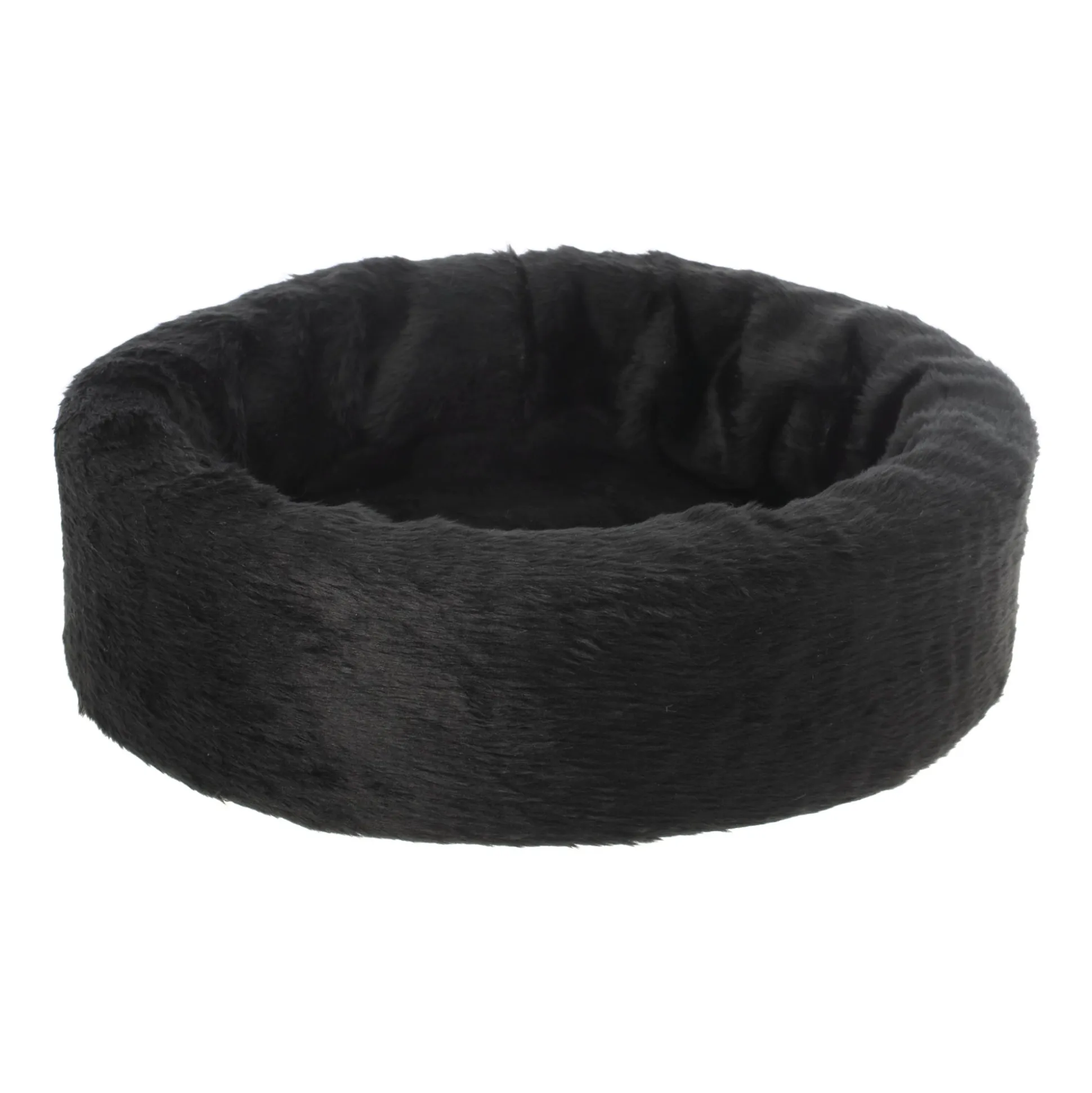 Mand hond teddy zwart 60cm