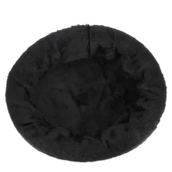 Mand hond teddy zwart 60cm