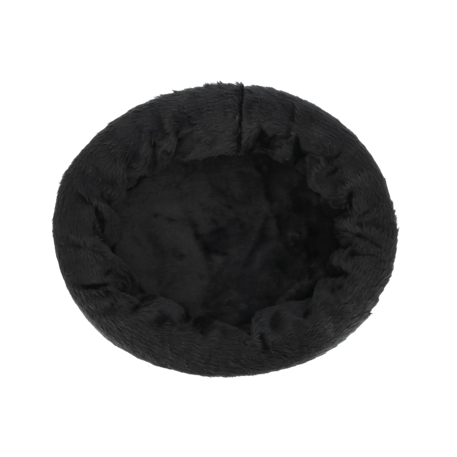Mand hond teddy zwart 70cm