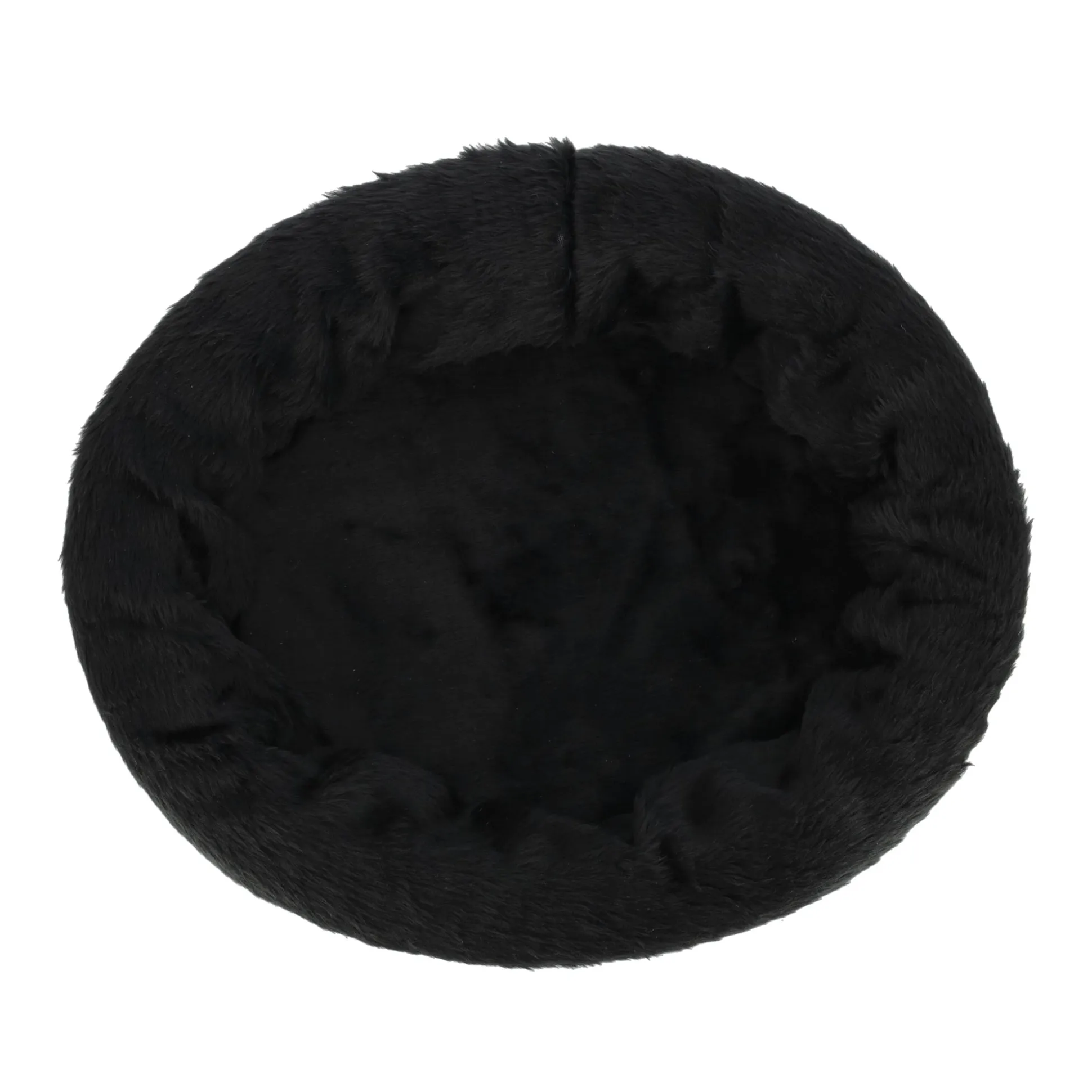 Mand hond teddy zwart 40cm