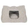 Mand kat Myo driehoek grijs 50 x 35 x 34 cm