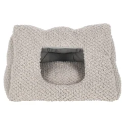 Mand kat Myo driehoek grijs 50 x 35 x 34 cm