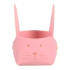 Mand konijn 19cm roze