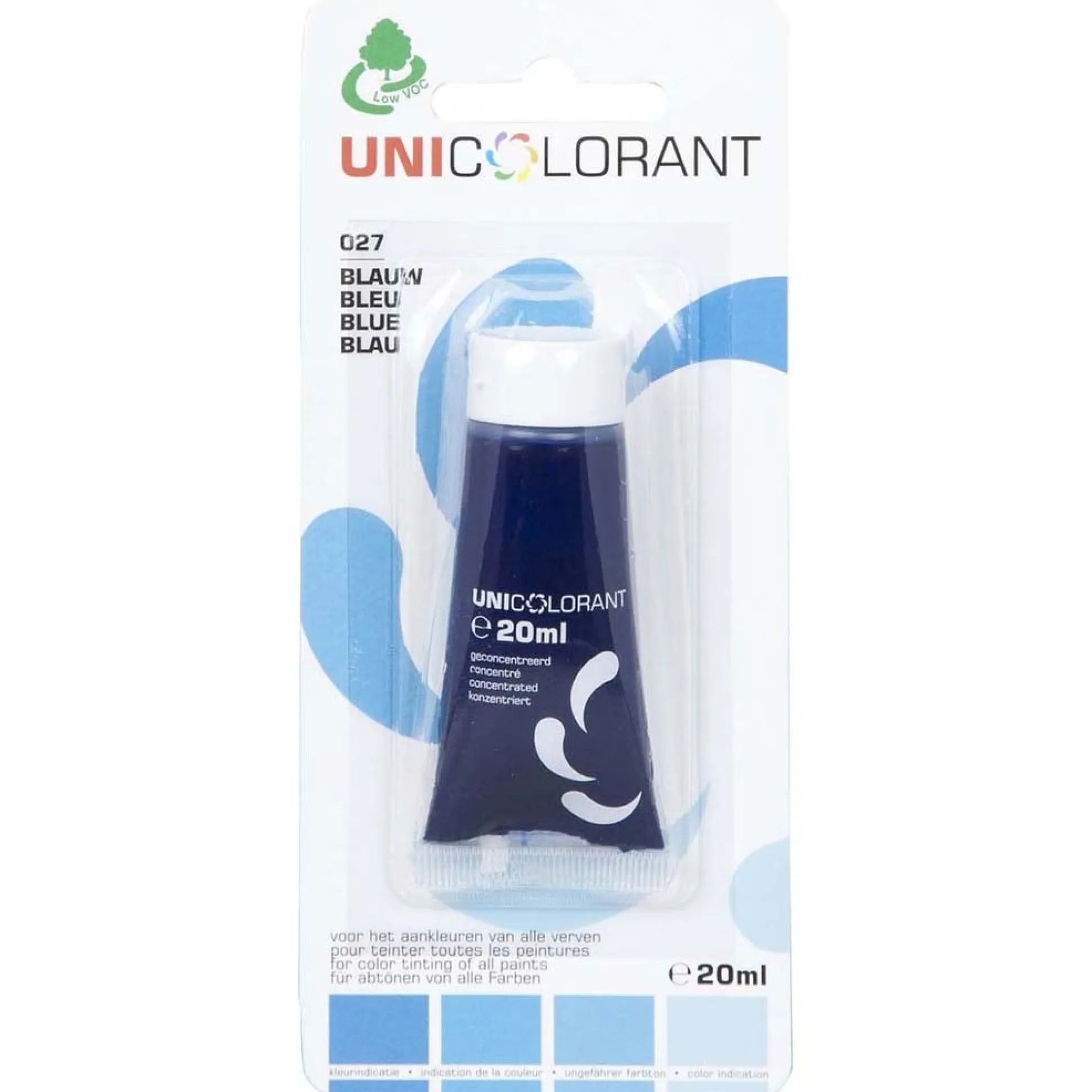 Mengkleur universeel 20ml blauw