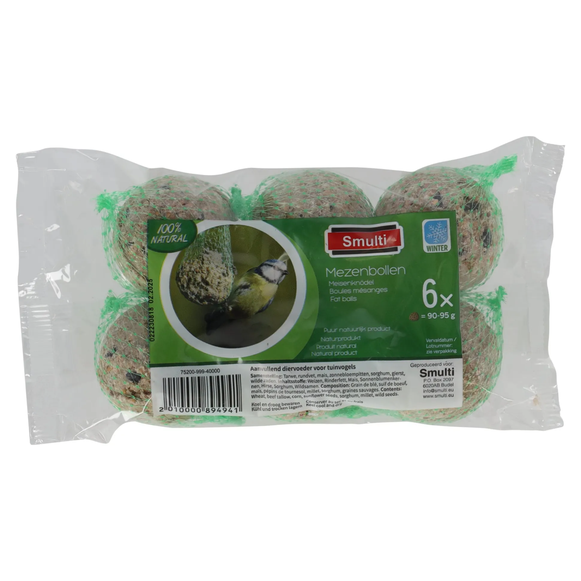 Mezenbol 90gr 6st Smulti
