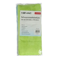 Microfiber doek 24st 30x40cm Nevac