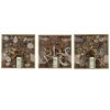 Mix exotisch naturel 25 x 25 x 7 cm