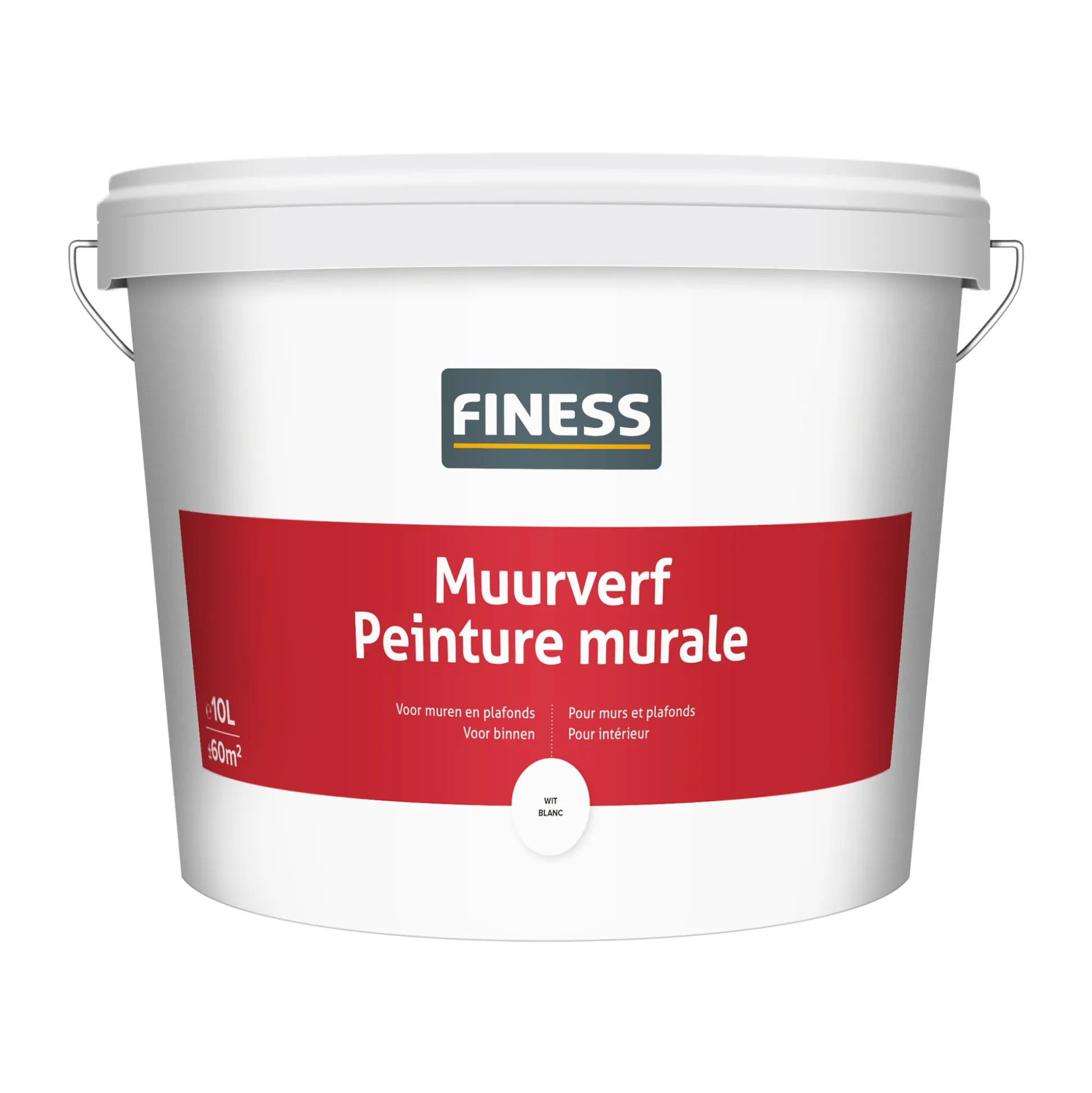 Muurverf wit 10kg Promo