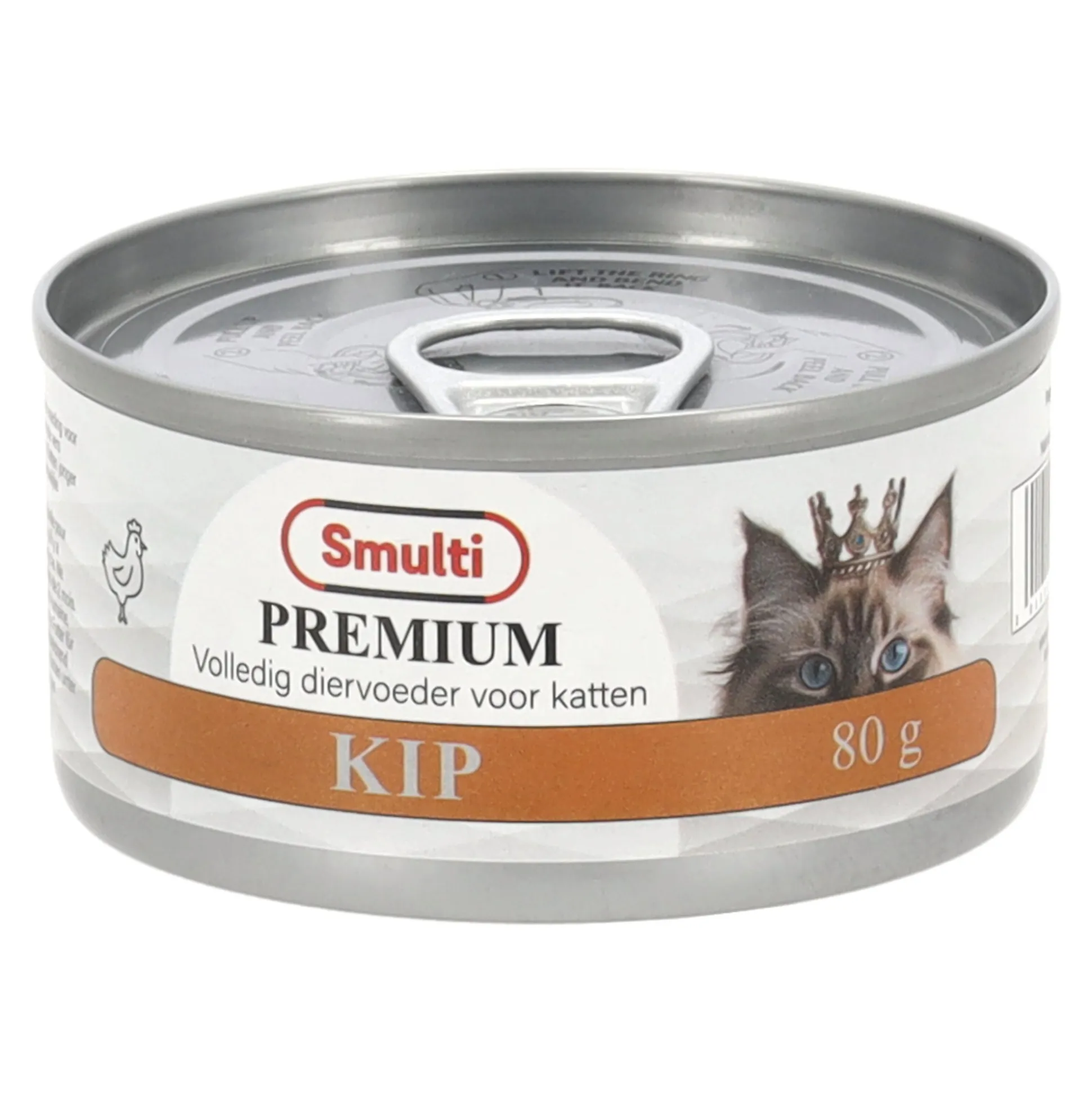 Natvoer kat slices kip 80g