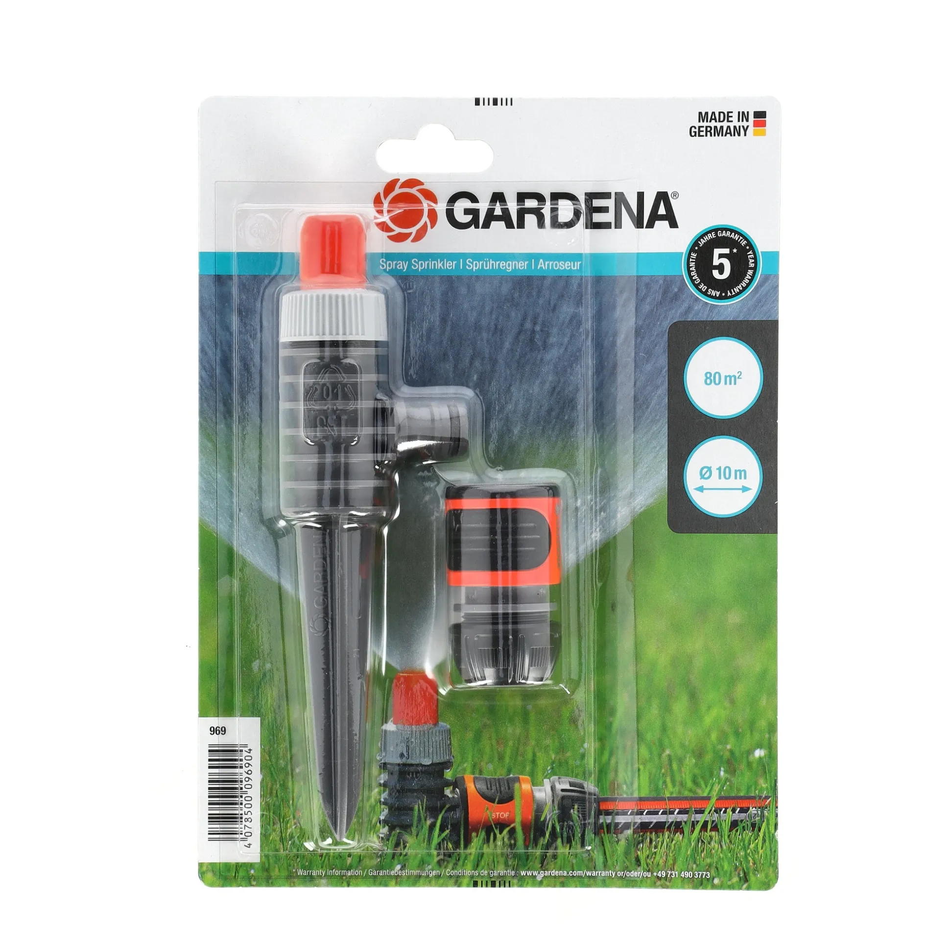 Nevelsproeier 970 + pin Gardena