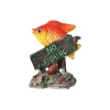 No fishing-borden decoratie