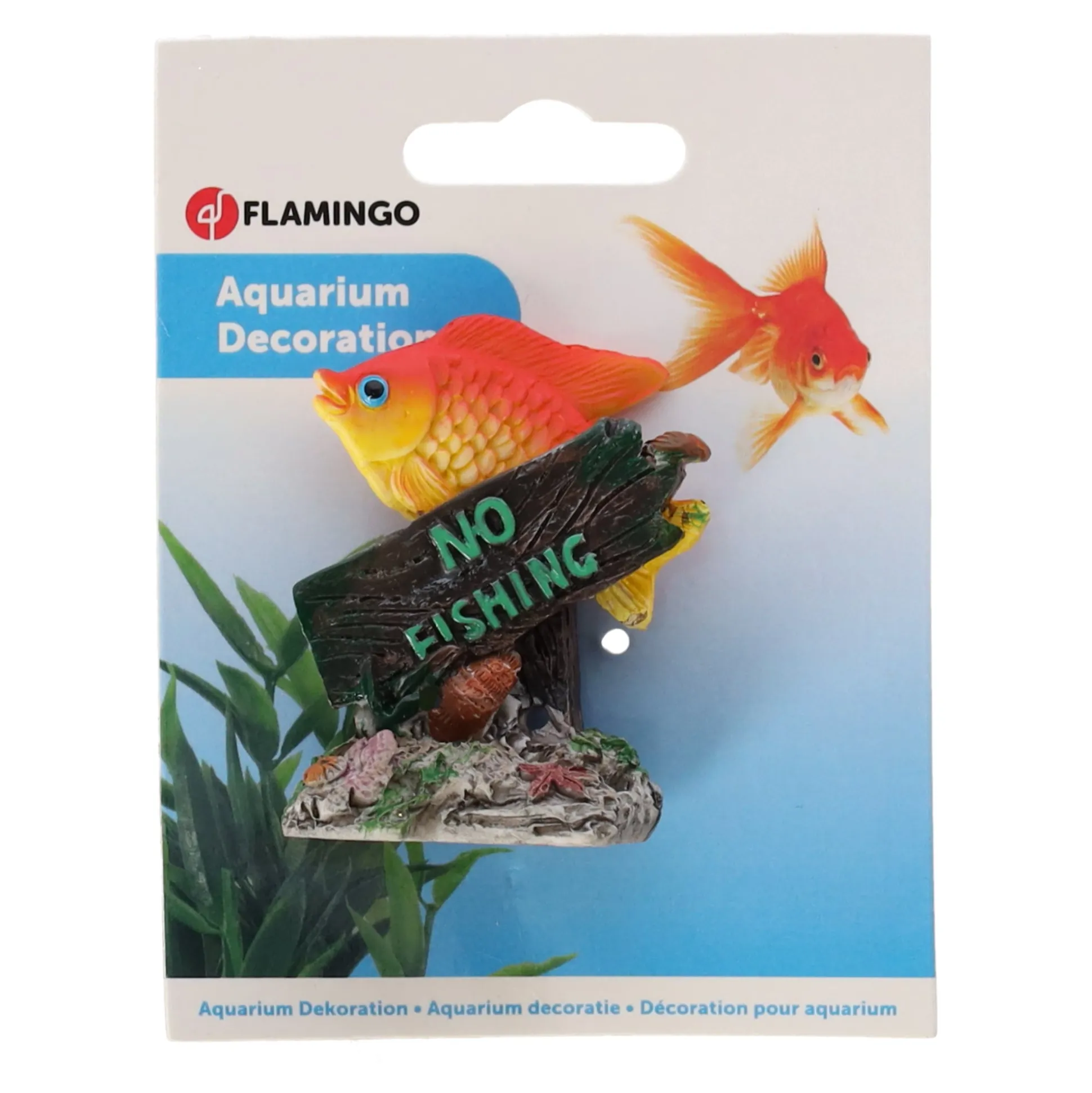 No fishing-borden decoratie