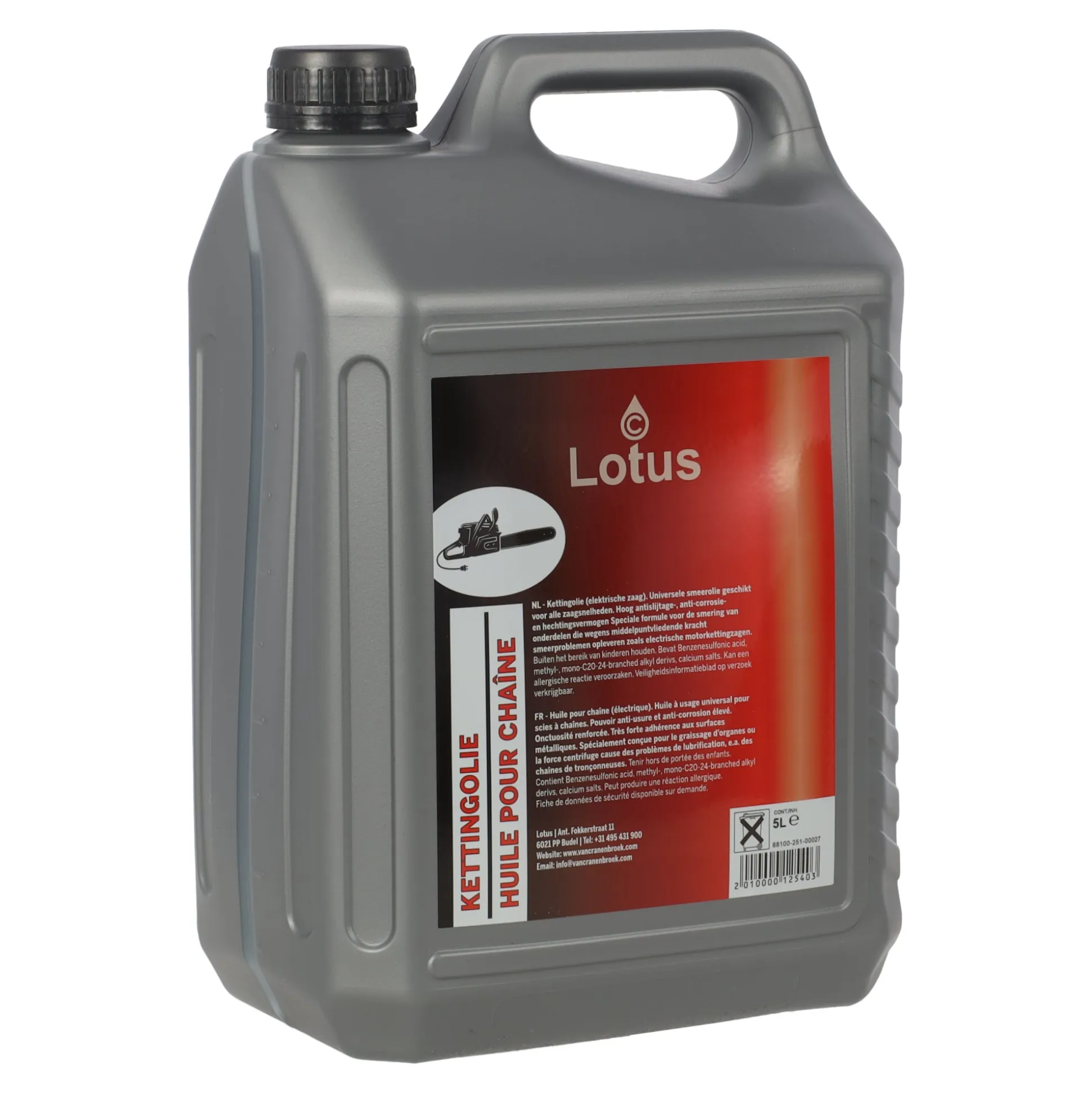 Olie kettingzaag electrisch 5L Lotus