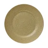 Onderbord glitter goud 33 cm