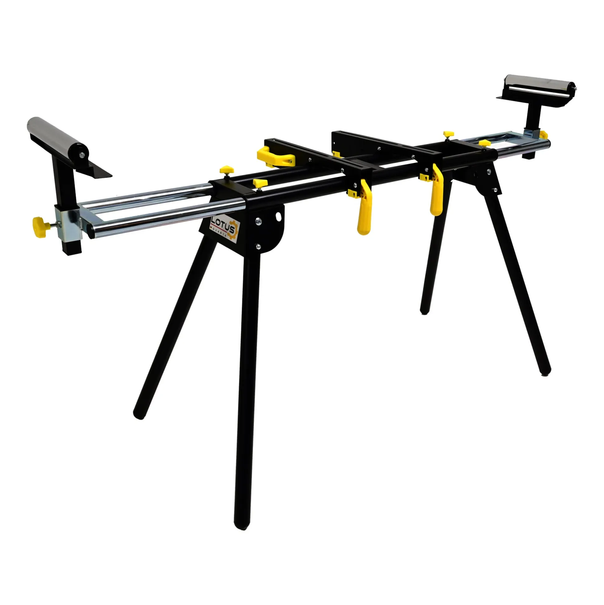 Onderstel afkortzaag +rollers Lotus