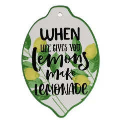 Onderzetter lemon 15 cm 6 assorti
