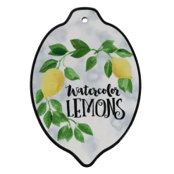 Onderzetter lemon 15 cm 6 assorti
