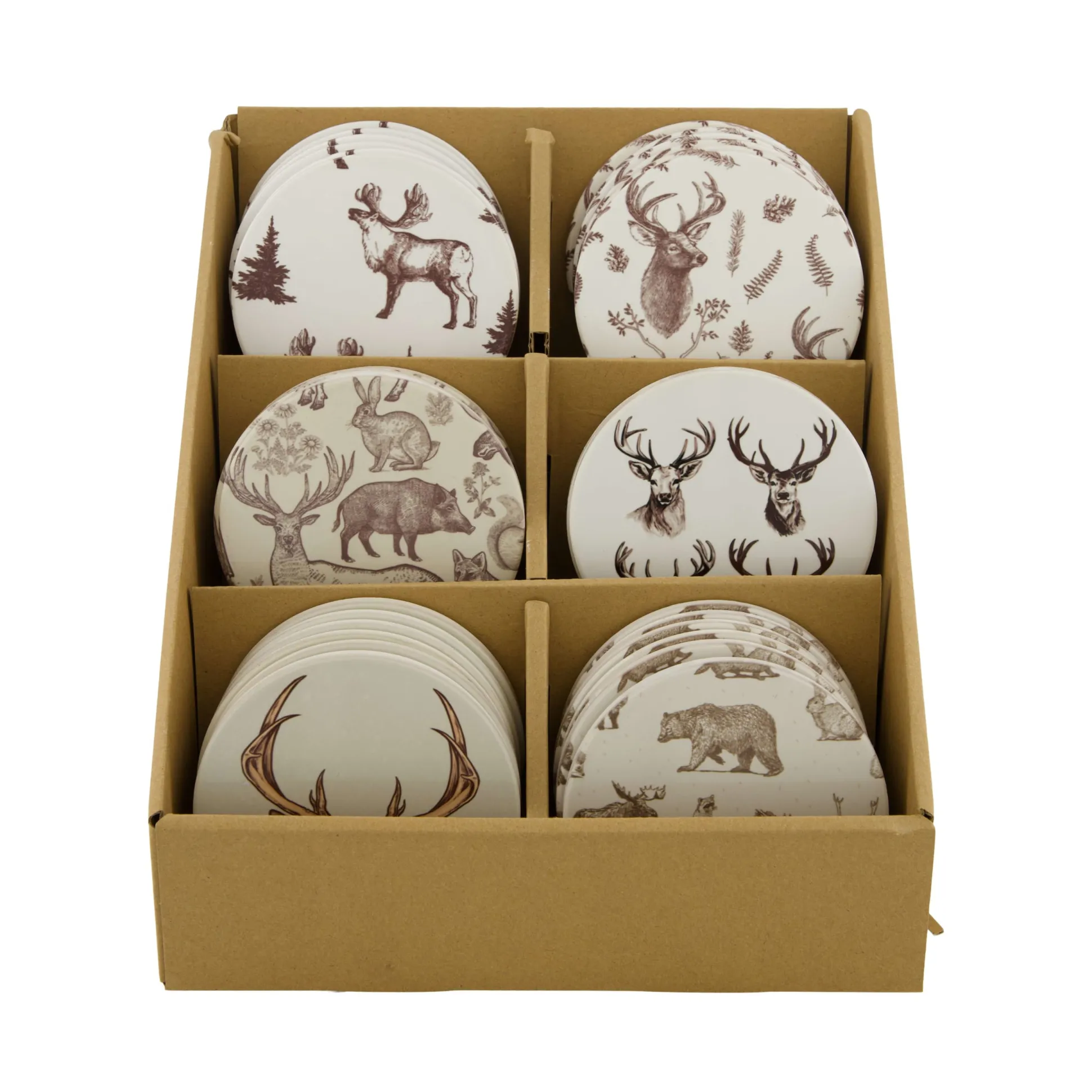 Onderzetter rendier rond 10cm
