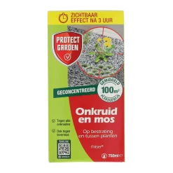 Onkruid en mos 750ml 100m2 Protect Garden