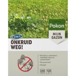 Onkruid weg! 120 m² Pokon