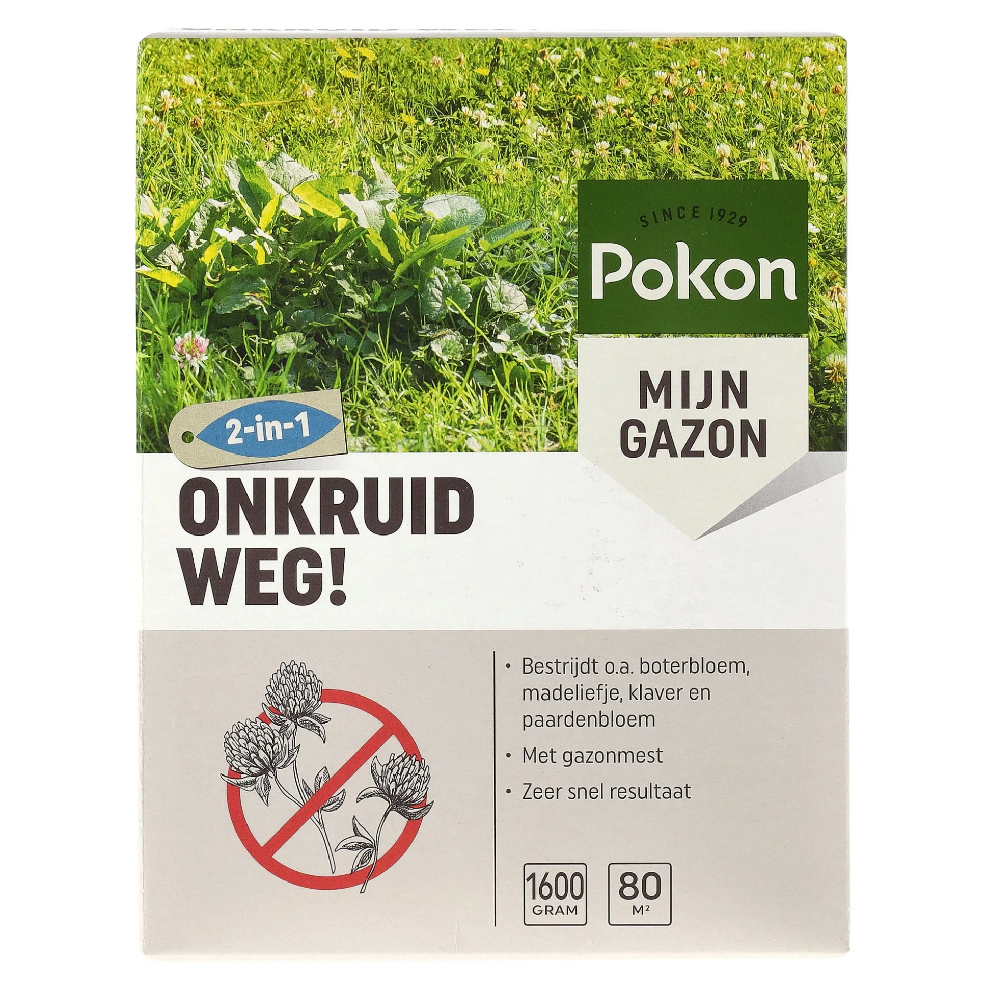 Onkruid weg 80M2 Pokon