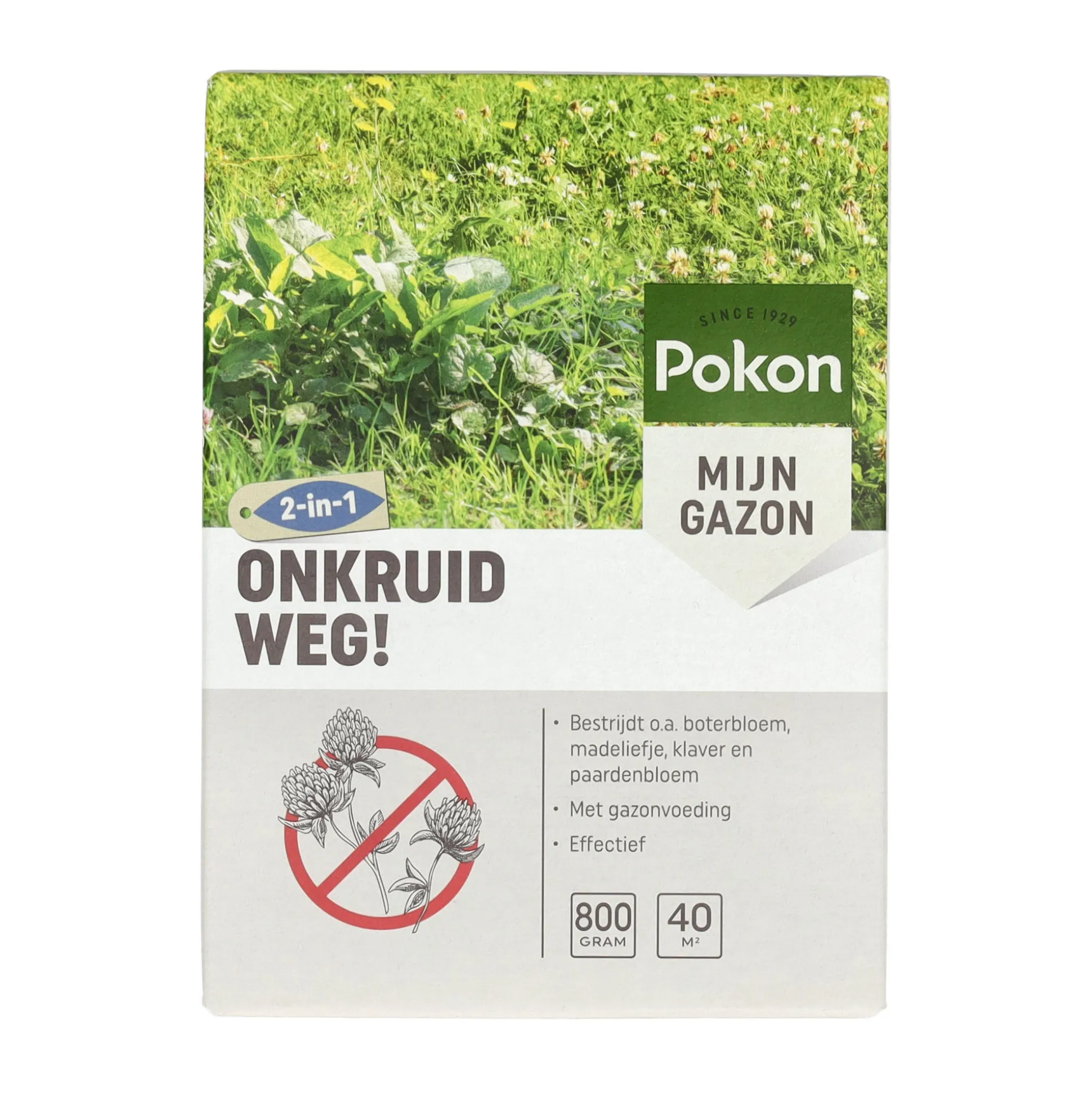 Onkruid weg 40M2 Pokon