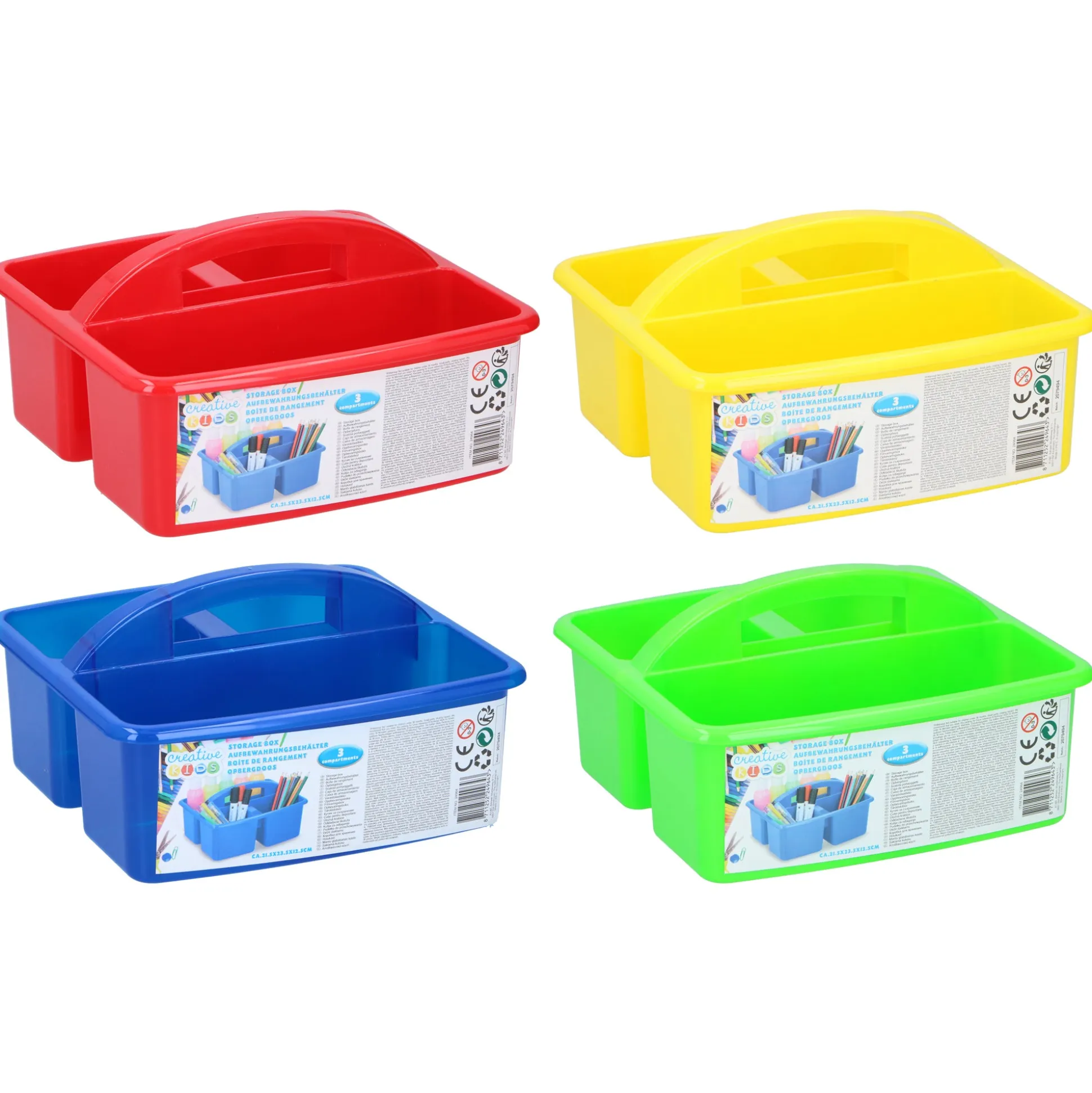 Opbergdoos 41,5x23,5x12,5cm assorti