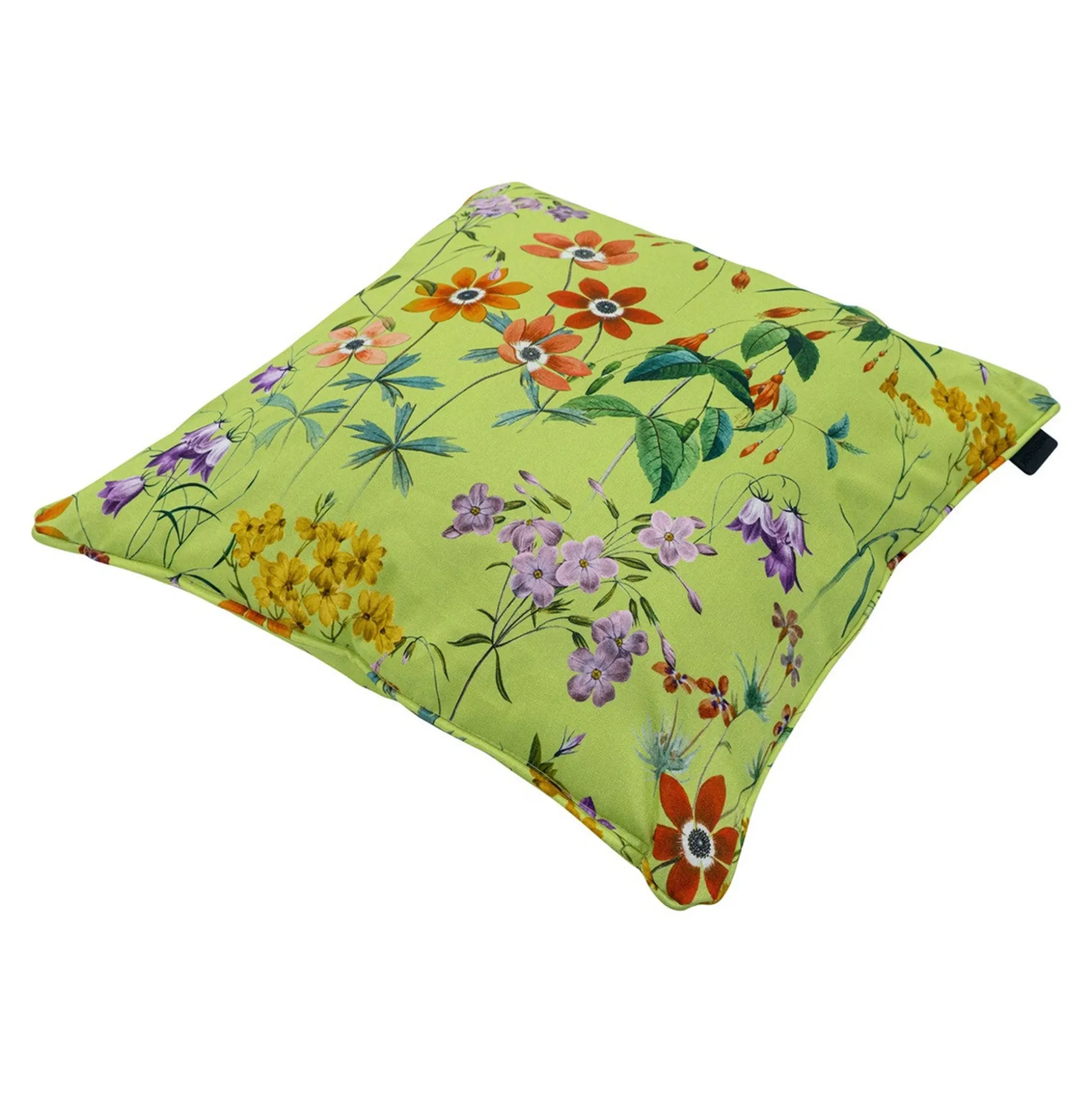 Out Milly green O281 50x50 pillow
