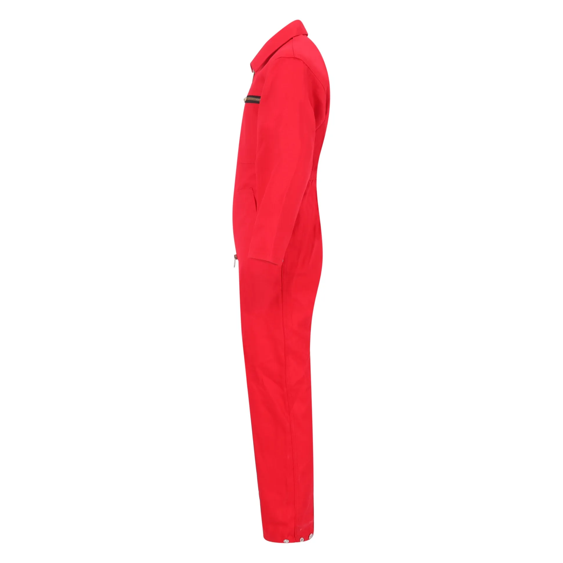 Overall kinderrally-suit rood 98