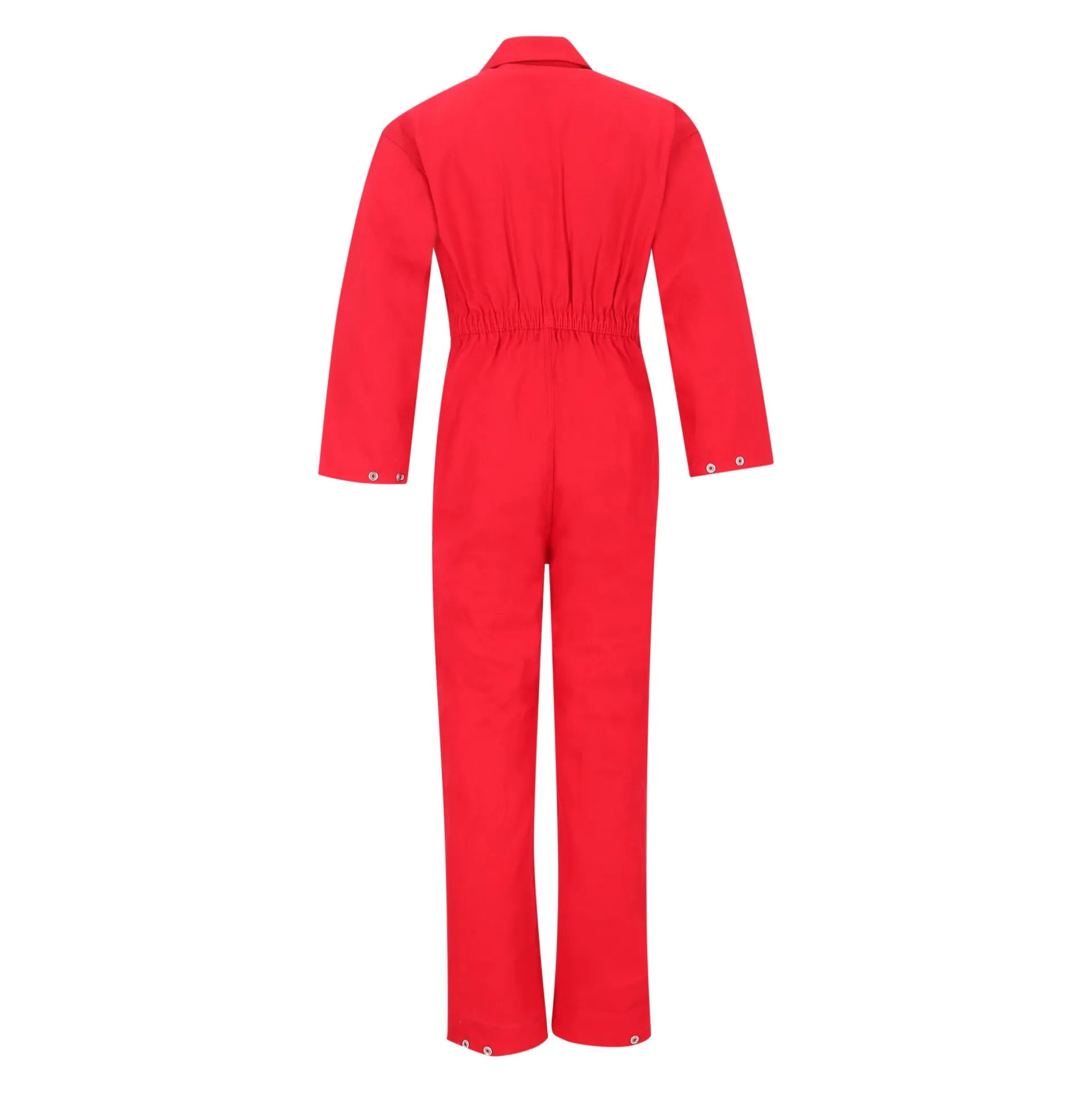 Overall kinderrally-suit rood 98