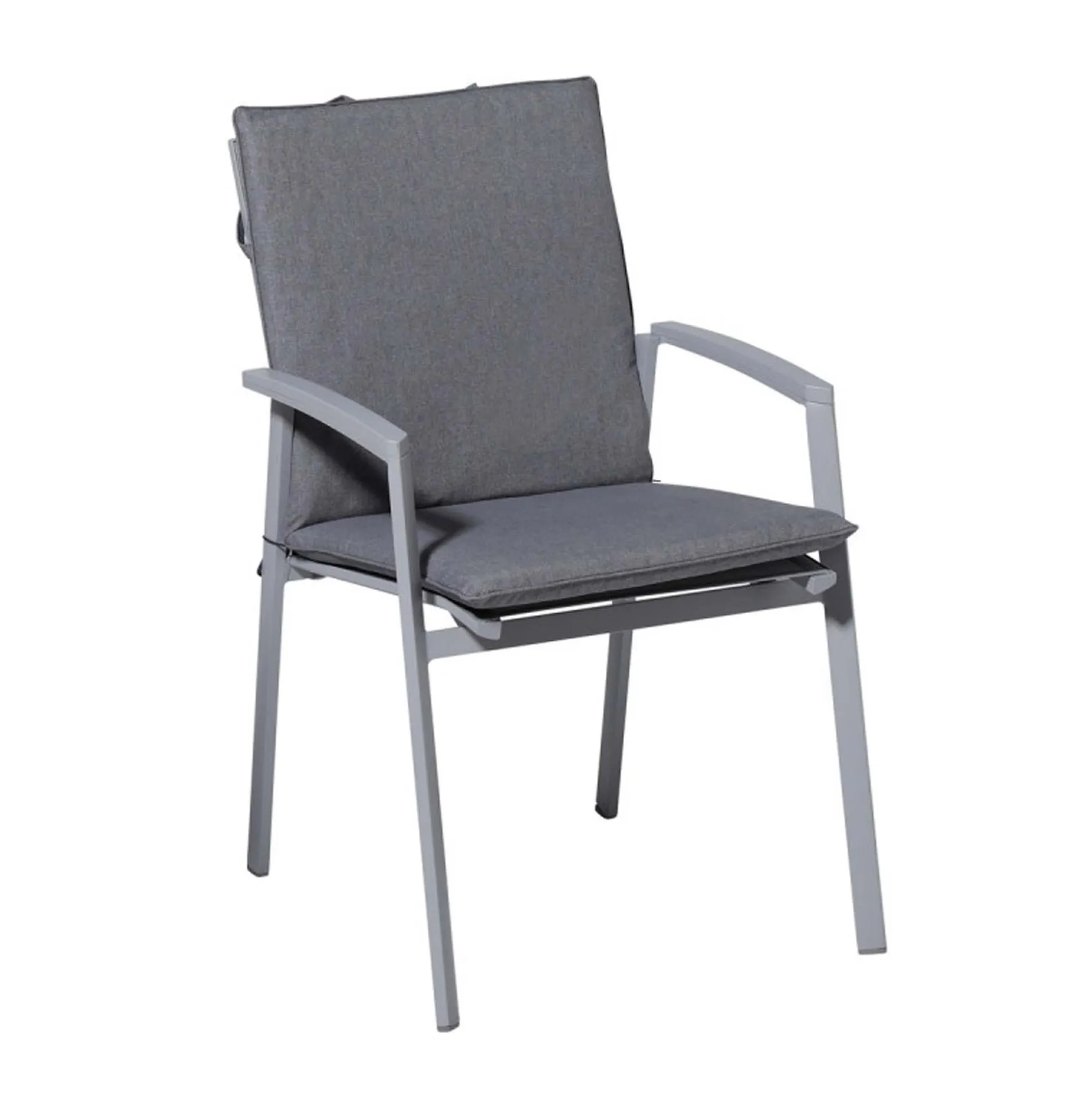 Oxford grey O213 inzetk stapelstoel