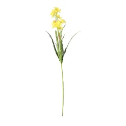 Paasbloemen 58 cm geel, 6 assorti