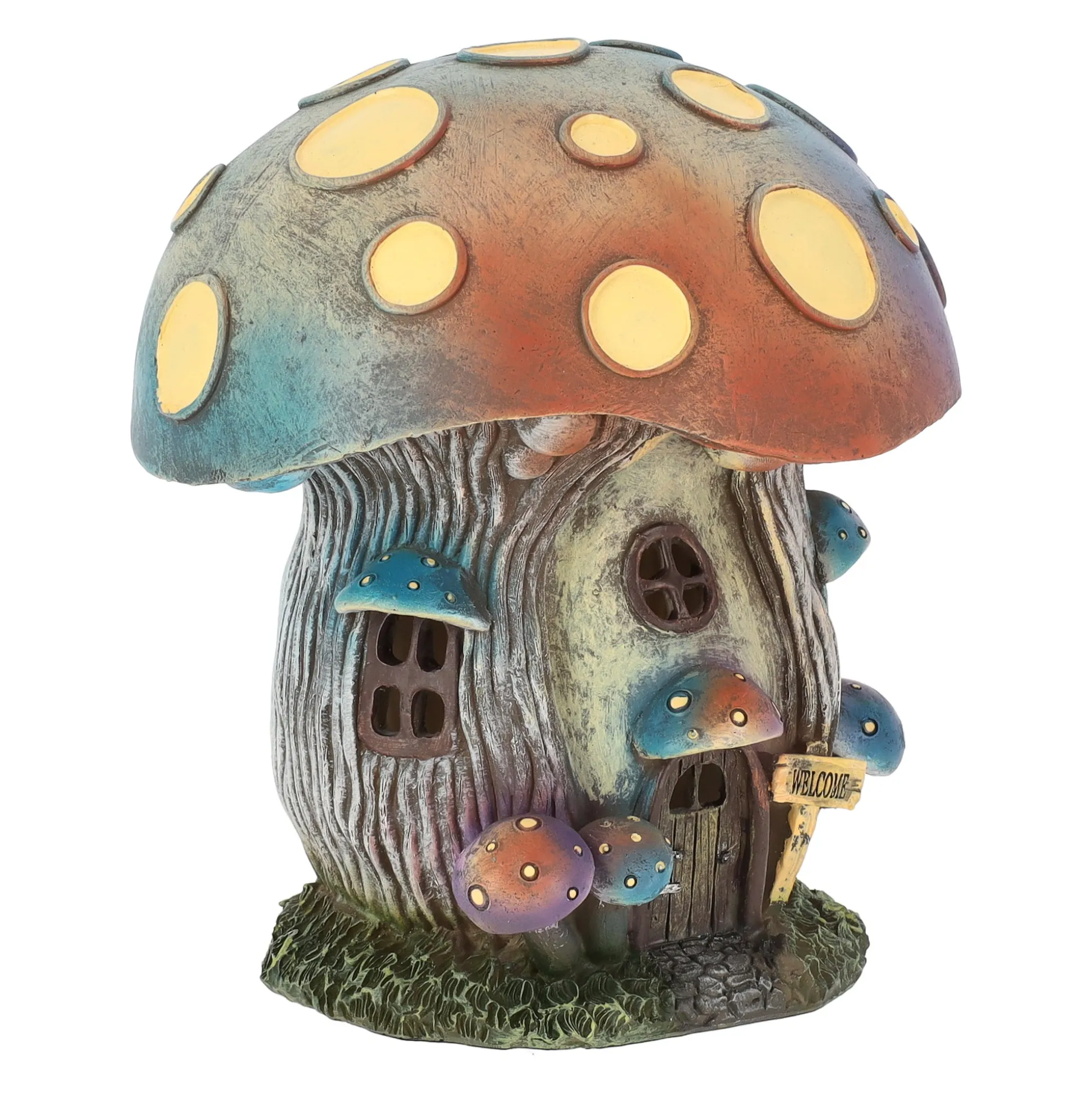 Paddenstoel huis LED 20cm